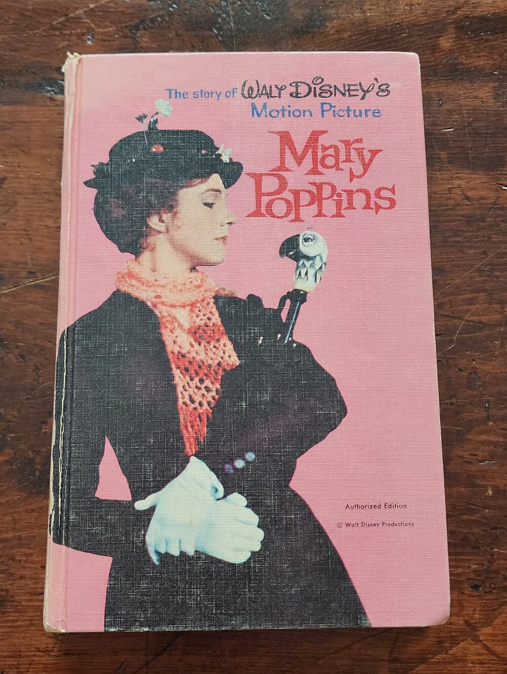 Whitman Vintage Mary Poppins Book Walt Disneys Motion Picture 1964 Julie Andrews